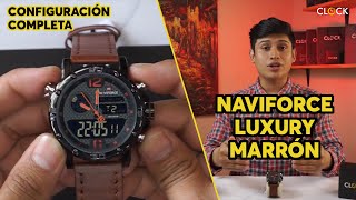 Naviforce NF9134: Como configurar TODAS las funciones: Alarma, hora, fecha, etc.