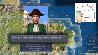 Civ IV BTS Elizabeth Earth Deity Part 15: Weakening Diplomatic Relations