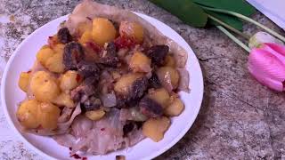 Дымляма/ қуырмай тек кесіп салып,оңай жасалатын кешкі ас#food