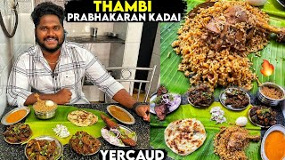 MOST FAMOUS !! Thambi Prabhakaran Kadai 🔥 - Hill Station Non-Veg Heaven