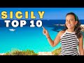 TOP 10 MUST VISIT DESTINATIONS IN SICILY, ITALY 🇮🇹 | The Best of Sicily ✨