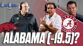 PICKING Alabama vs Arkansas | Nick Saban, Jalen Milroe vs. Sam Pittman, KJ Jefferson | CFB