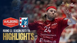 Aalborg Handbold vs HC Zagreb | Round 11 | EHF Champions League Men 2023/24