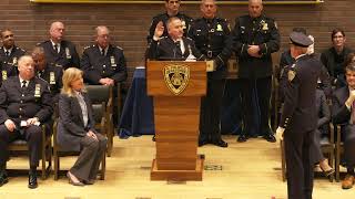 Watch as we recognize the accomplishments of members of the NYPD at today's promotion ceremony.