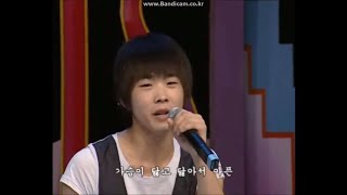 백청강 청소년음악제 1등 - 사랑그시린아픔으로 (김경호)