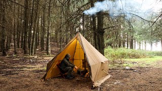 Surviving Violent Storms in the Lightest Hot Tent – Ultimate Camping Test!