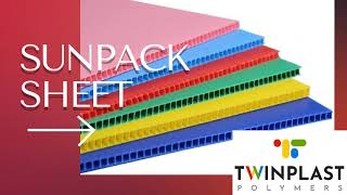 SUNPACK SHEET, PP CORRUGATED SHEET, PP CORFLUTE SHEET MANUFACTURER