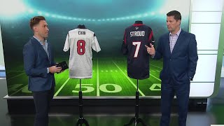 Houston Texans unveiling new uniforms ahead of NFL Draft
