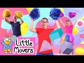 POM POM GET DOWN | Dance for kids | Teacher friendly content | prop dance for kids | Little Movers