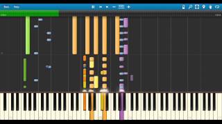 Prince Raspberry Beret Midi Piano Synthesia