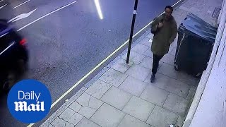 EXCLUSIVE: CCTV shows man believed to be David Amess murder suspect