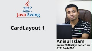 Java Swing Bangla Tutorial 82 : CardLayout 1