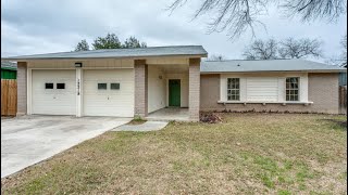 Tour this home with me!  13318 El Mirador, San Antonio TX 78233.  4 bed/ 2 bath, 1535 Sq Ft, $245k