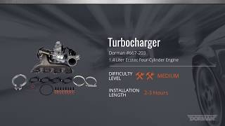 How to Replace the Turbocharger for Select Buick \u0026 Chevrolet Models