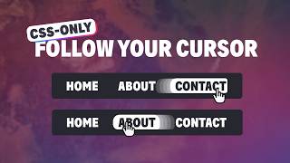 Make this fun effect that follows your cursor (pure CSS)