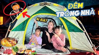 Ha Hi & Mint Vy’s mom camp overnight at new house—terrifying guests appear 😱