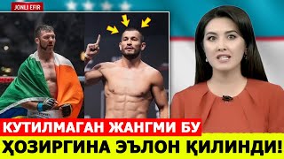 “Oktagon MMA” ЛИГАСИ ЧЕМПИОНИ МАҲМУД МУРОДОА БИЛАН ЖАНГ ҚИЛМОҚЧИМИ..