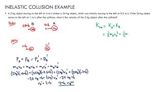 6 7 Inelastic Collision Example