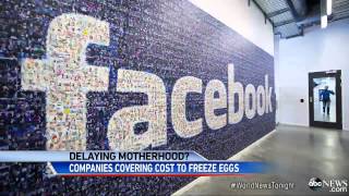 Apple and Facebook Offer to Pay for Employees Who Want to Freeze Eggs