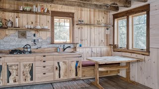 Timelapse: Woodworker Builds Amazing Off Grid Cabin
