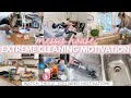 CLEAN WITH ME 2023- EXTREME CLEANING MOTIVATION! REALISTIC MESSY HOUSE CLEANING/ DEEP CLEANING