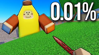 I used the RAREST SKINS in Roblox Arsenal..