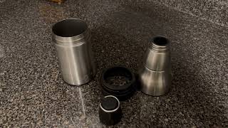 ORCA Rocket Bottle Cup and Can Holder ORCROCK Stainless Steel Review