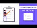 Custom Checkbox CSS | Styling Checkbox | Pure CSS Tutorial