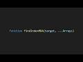 Finding indexes of multi dimensional arrays in js