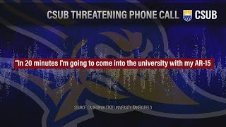 Audio from CSUB shooter threat released