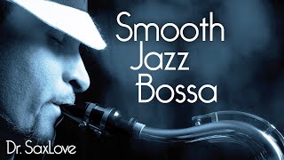 Smooth Jazz Bossa • Smooth Jazz Bossa Nova Saxophone With Fireplace • Relaxation, Study, Chillout