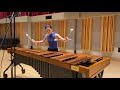 kana funayama 舩山花菜 etude in d major by pius cheung marimba