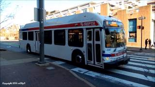 SEPTA 2011 New Flyer DE40LFR #8467 on Route 44 11/12/2016