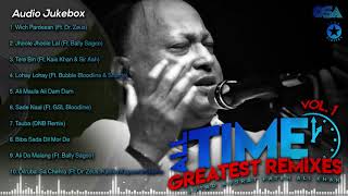 ALL TIME GREATEST REMIXES, Vol.  1 | Audio Jukebox | Nusrat Fateh Ali Khan | OSA Worldwide
