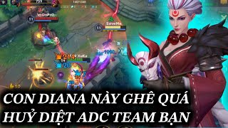 [LMHT:TỐC CHIẾN] DIANA ĐI MID ĐÁNH CHO ADC TEAM BẠN KHÔNG ĐƯỢC CHƠI GAME SÁT THƯƠNG QUÁ GHÊ