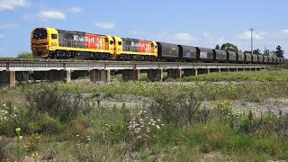 KiwiRail DM Class - Coal Train Trials to Bankside (HD)