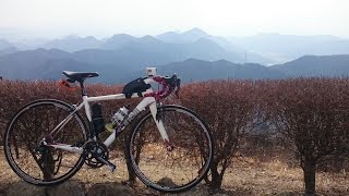 【自転車車載動画】大野山（おおやさん）に登る。天文台[アストロピア]と絶景をめざしてヒルクライム [HD]