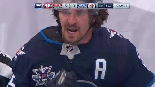 Jake Evans Scary injury after Mark Scheifele dirty hit Montreal Canadiens at Winnipeg Jets