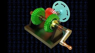 Always Same Direction Mechanism 3D Model
