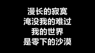 刘力扬 - 《寂寞光年》 [歌词] （刘力扬《礼物》同曲不同词）