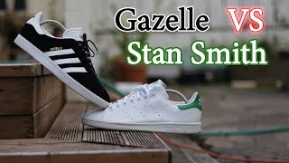 Adidas Gazelle Vs Stan Smith w/ On-feet Comparison