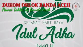 Dukom Orari lok. Banda Aceh pada Pawai Takbiran Idul Adha Adha 1440 H