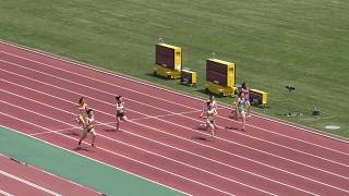 H30　千葉県記録会　女子100m　8組