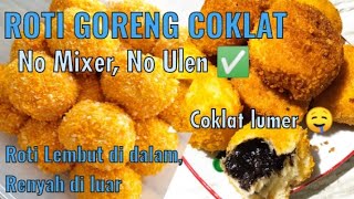 ROTI GORENG COKLAT ENAK 🤤 COKLAT LUMER, ROTI LEMBUT ‼️IDE JUALAN #resepkue #rotigorengcoklat #fyp