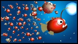 Oceanar.io - Biggest Fish Army! - The Ocean Is A War Zone! - Oceanar.io Gameplay Highlights