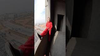 Moneyheist parkour free runing pov 😂#parkourfreerun #parkourlife #parkour #rooftop #shortlife