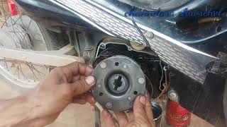 How to Changing the clutch pack ,របៀបប្តូរស្បែកញ៉ាក់,ម៉ូតូមិនសូវស្ទុះ