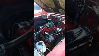 396 flames carburetor timing issue