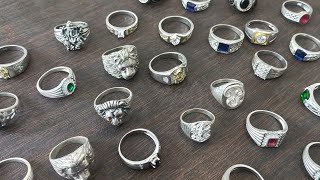 Silver Ring Collection For Men's | ஆண்களுக்கான வெள்ளி மோதிரங்கள்