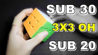 CONSEJOS GENERALES 3X3 OH | Como ser sub 20 - 30 Consejos y Trucos